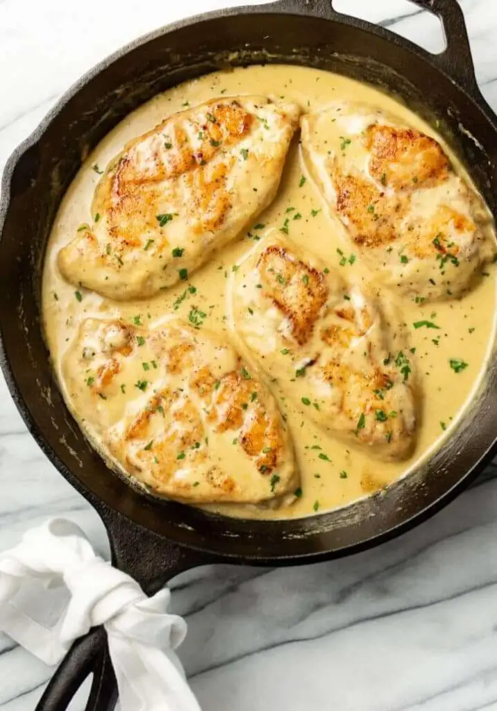 Creamy Honey Mustard Chicken