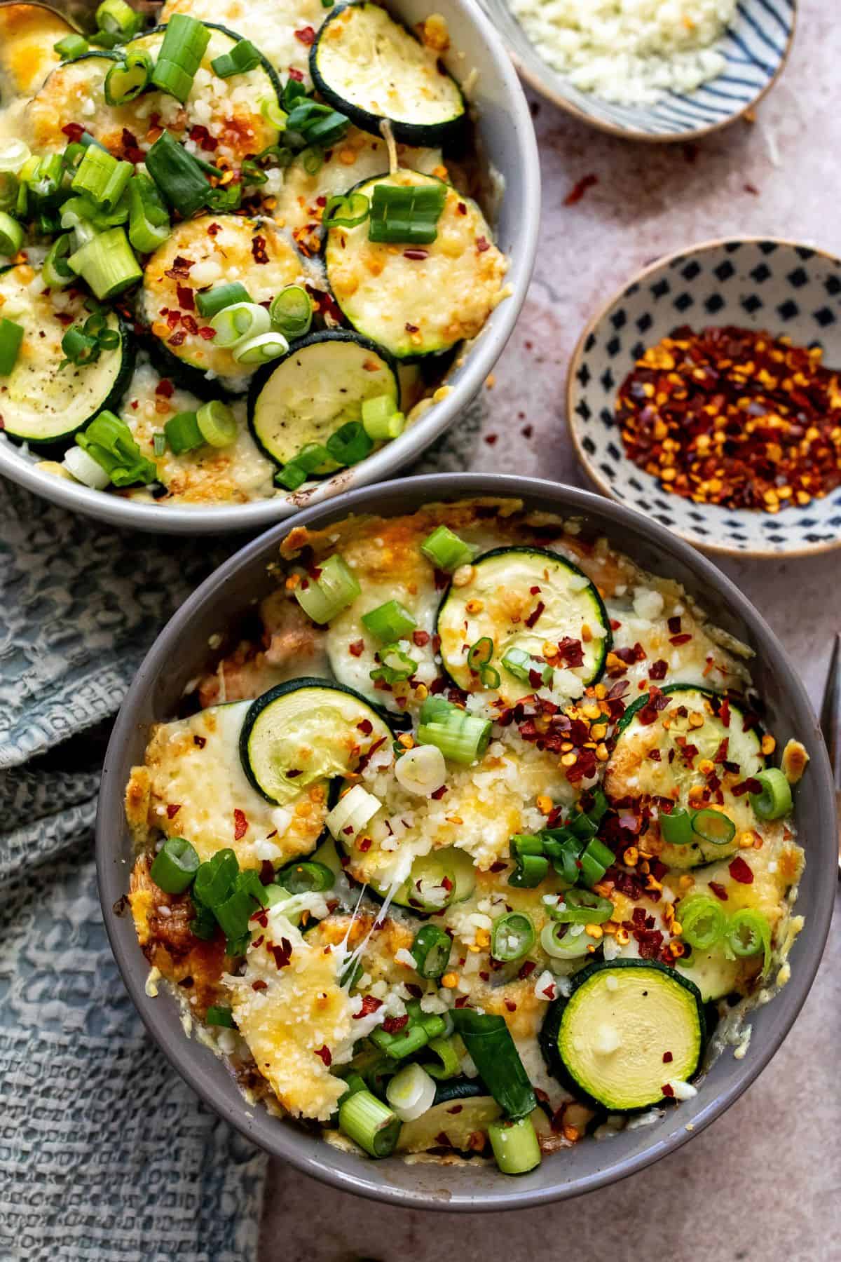 Zucchini Bake - Low Carb Chicken Recipe