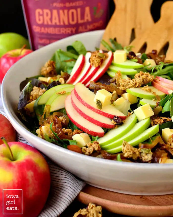 Apple Orchard Salad + Maple-Dijon Vinaigrette