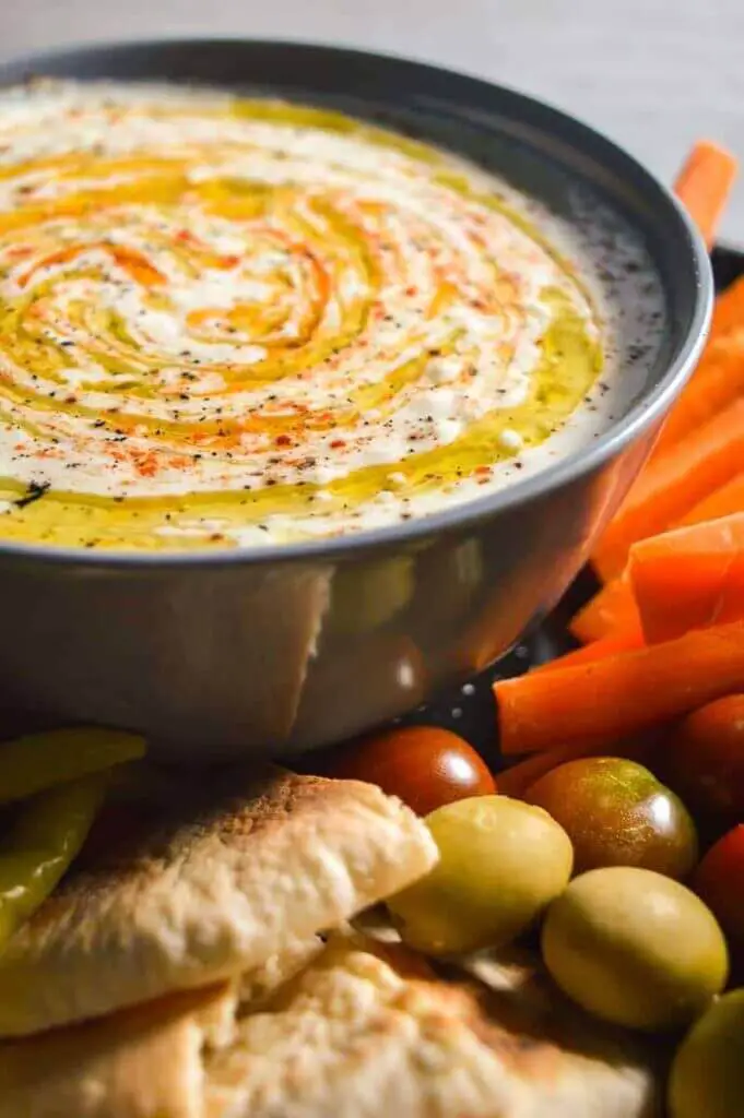 Spicy Feta Dip - The Mediterranean Dish