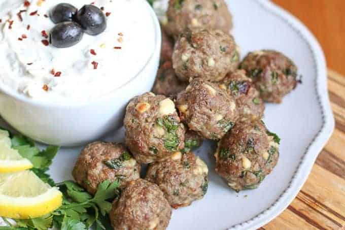 Lamb Meatballs - The Mediterranean Dish