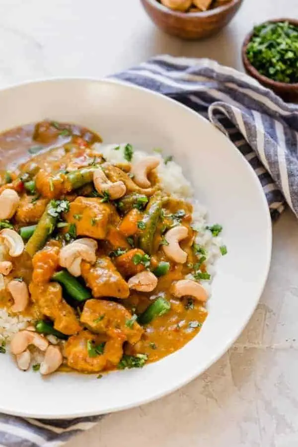 Slow Cooker Sweet Potato Chicken Curry