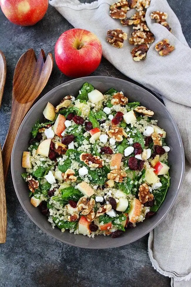 Apple Walnut Quinoa Salad