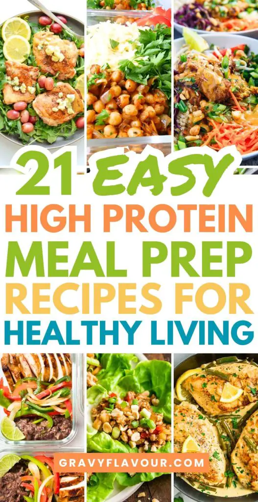 Easy High Protein Meal Prep Recipes