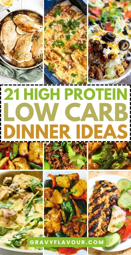 High Protein Low Carb Dinner Ideas