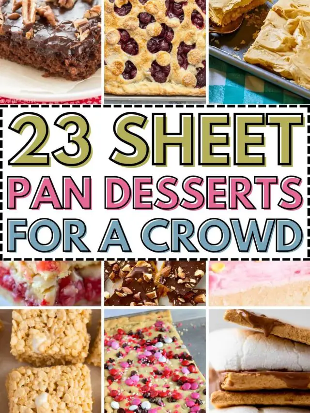 Sheet Pan Desserts for a Crowd