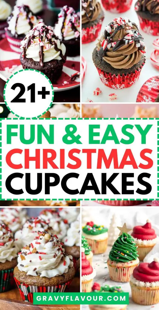 Easy Christmas Cupcakes