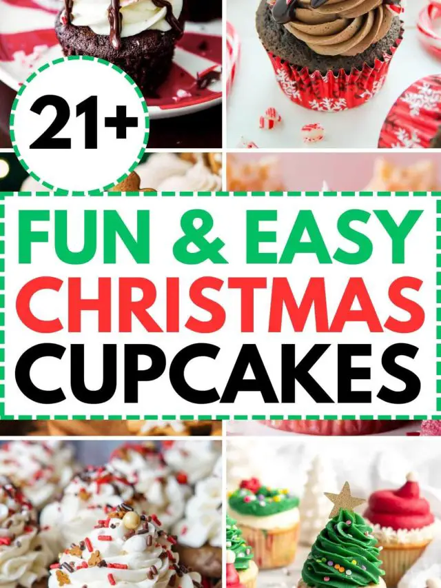 Easy Christmas Cupcakes