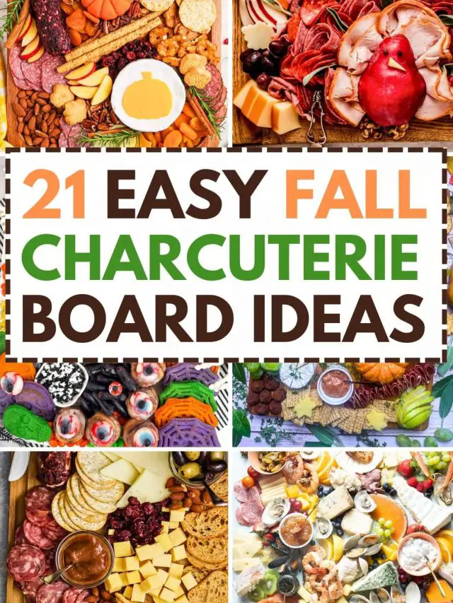 Fall Charcuterie Board Ideas