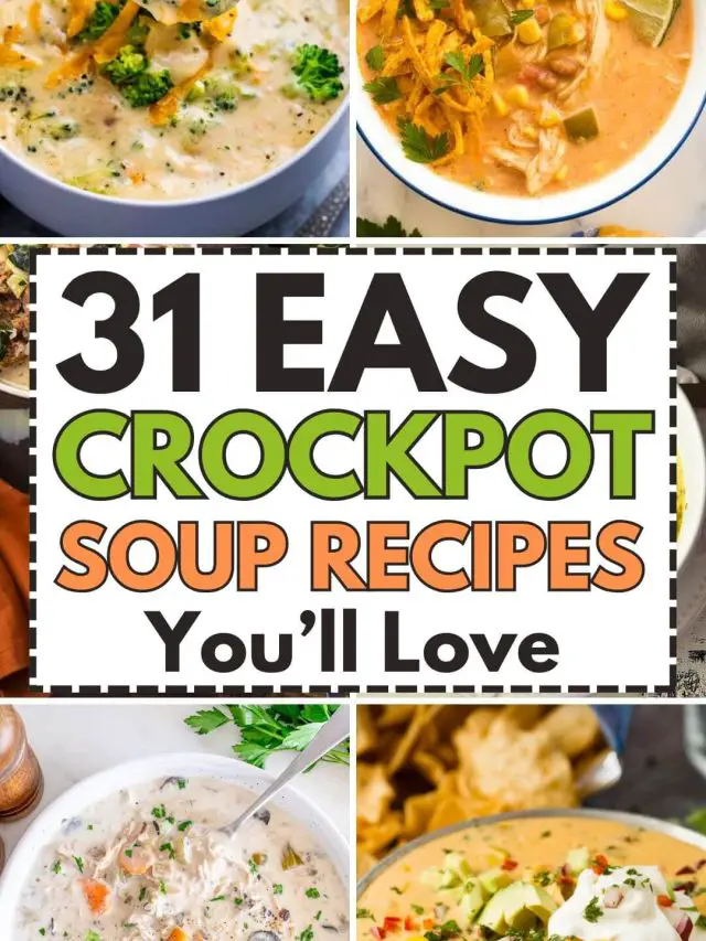 Easy Crockpot Soup Recipes