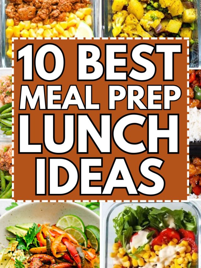 Meal Prep Lunch Ideas