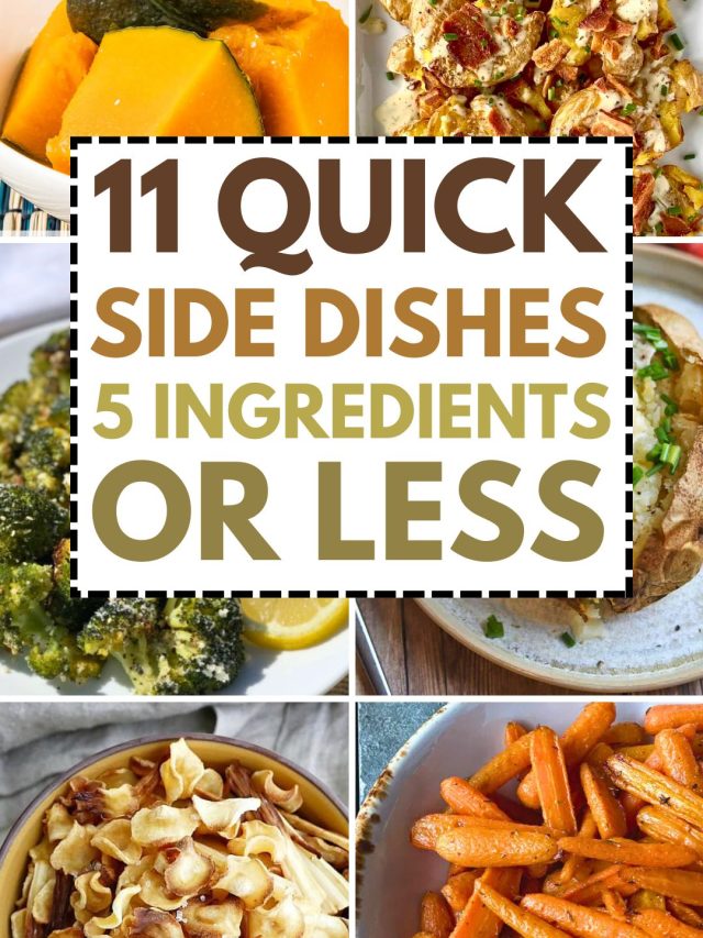 Side Dishes with 5 Ingredients