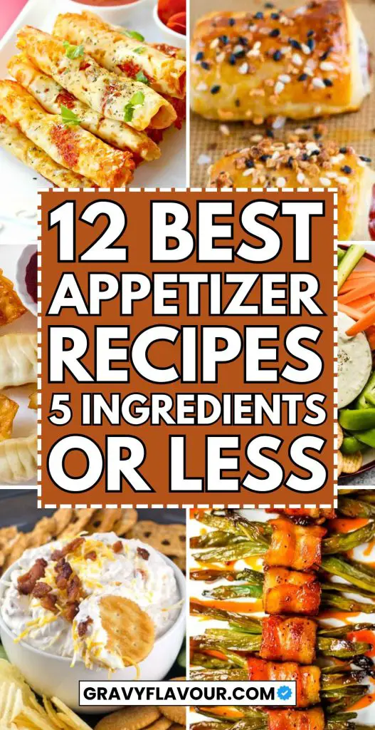 Appetizer Recipes with 5 Ingredients or Less