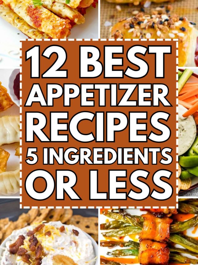 Appetizer Recipes with 5 Ingredients or Less