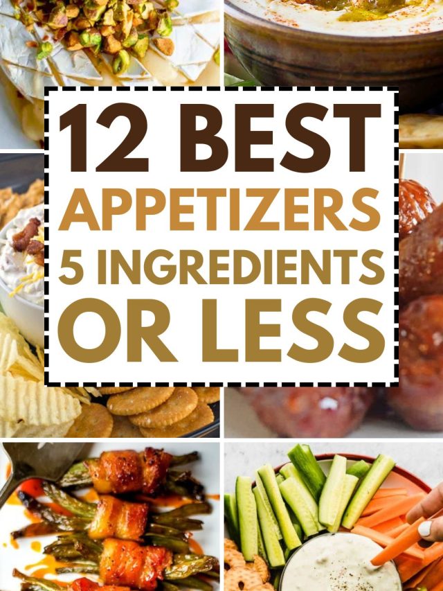 Appetizers with 5 Ingredients or Less