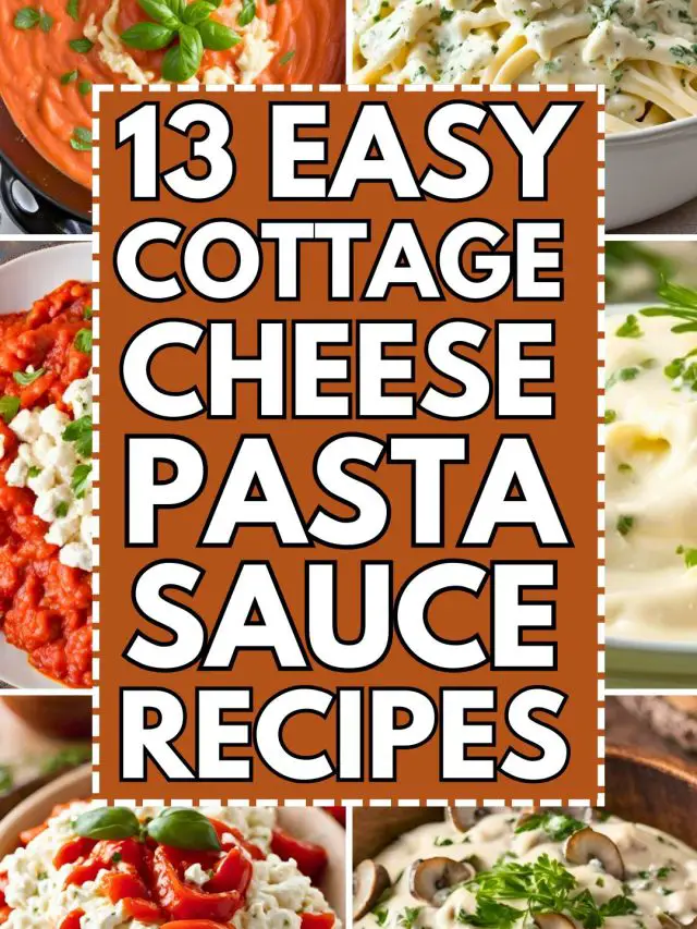 Cottage Cheese Pasta Sauce Recipes