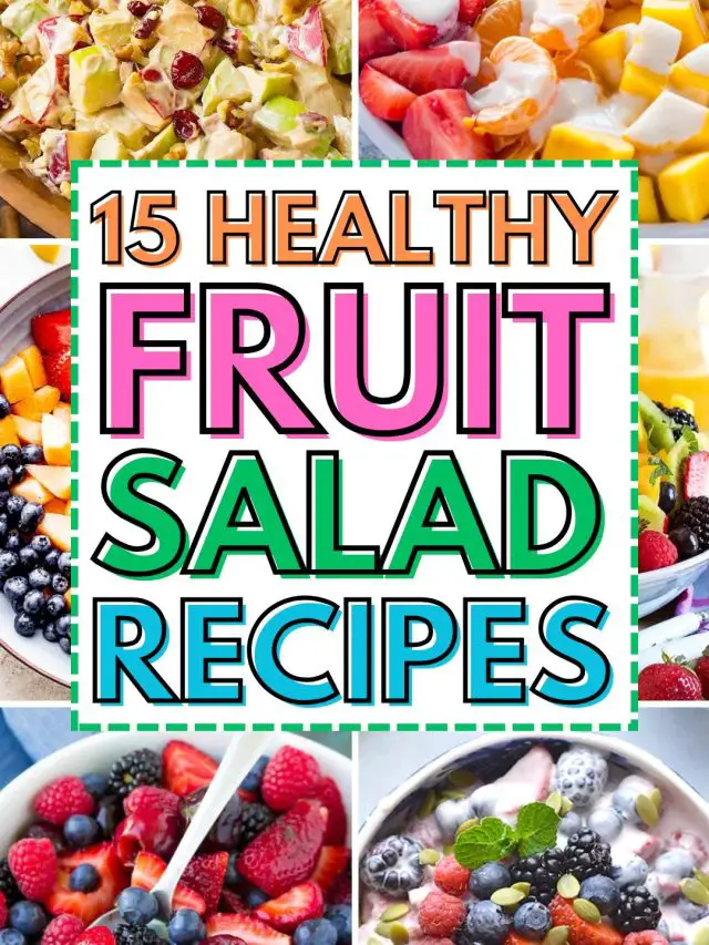 Healthy Fruit Salad Recipes