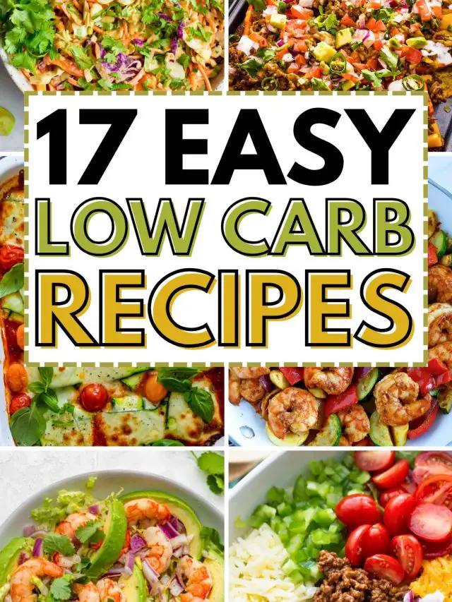 Easy Low Carb Recipes