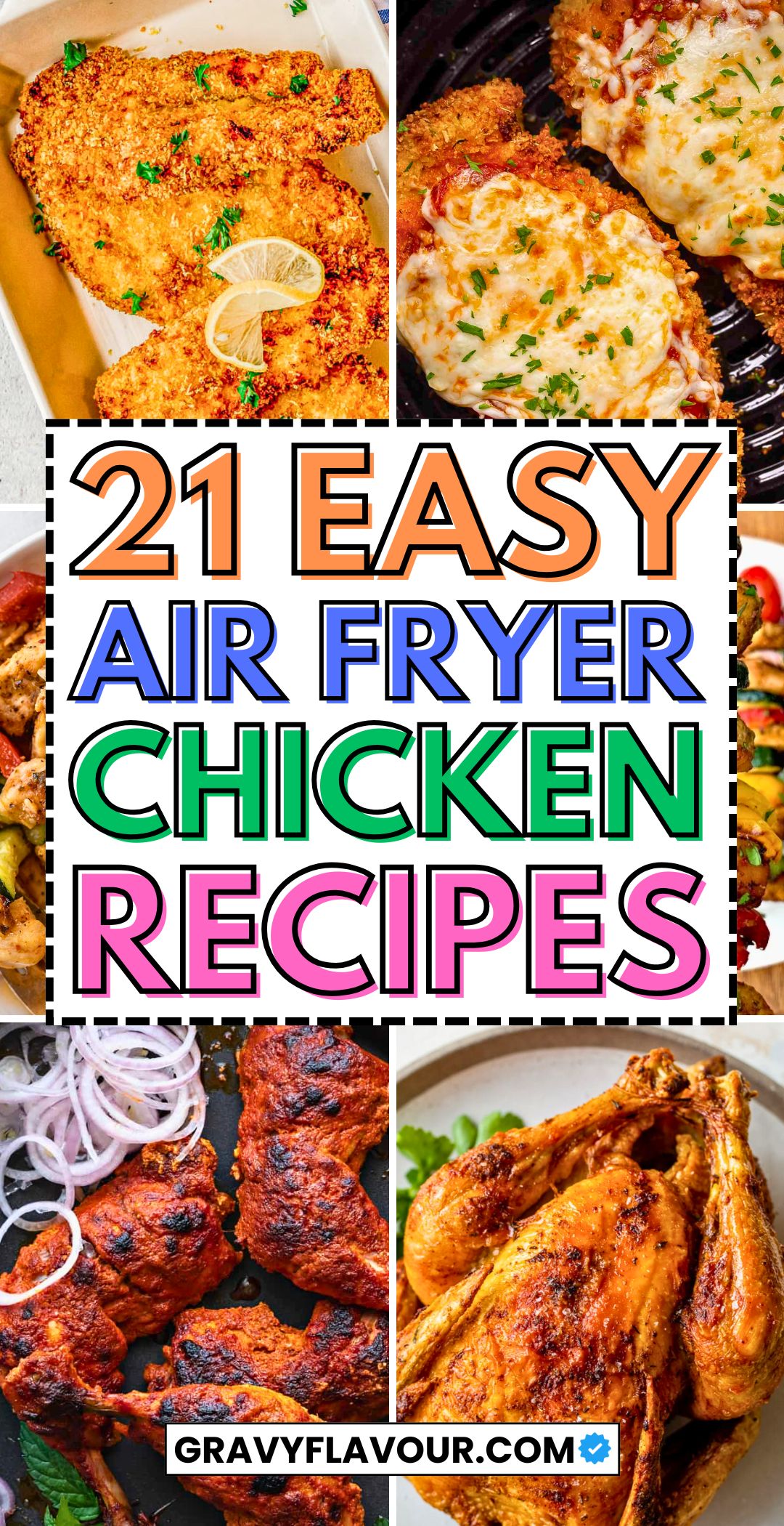 21 Easy Air Fryer Chicken Recipes
