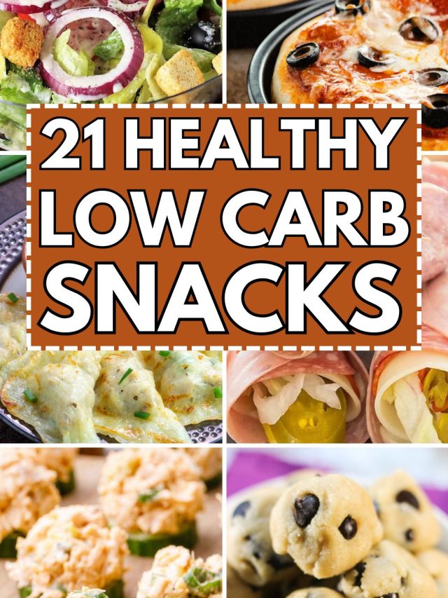 Healthy Low Carb Snacks