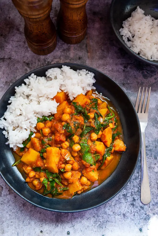 Chickpea and Potato Curry