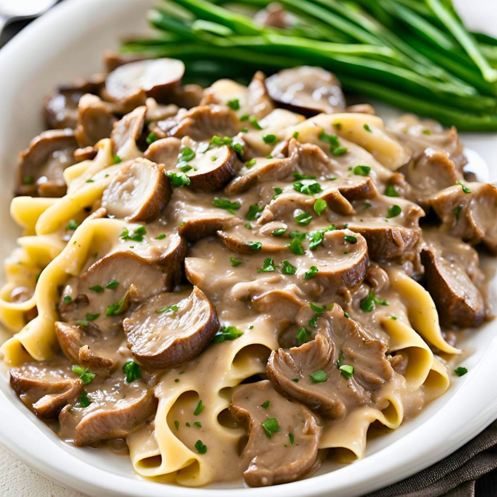 Easy Beef Stroganoff