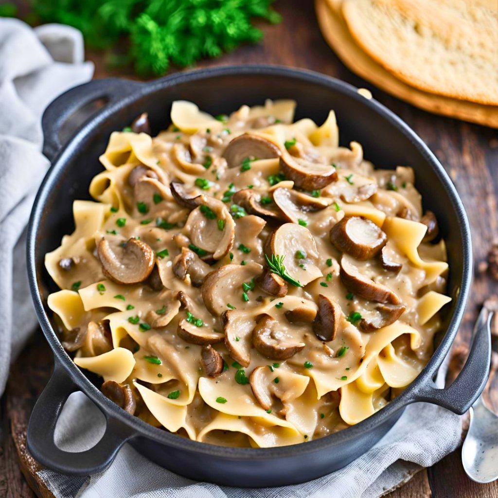 Easy Beef Stroganoff