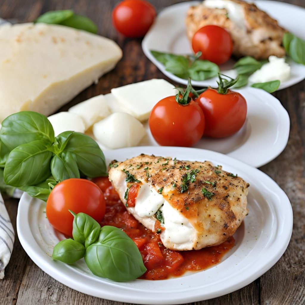 Caprese Stuffed Chicken