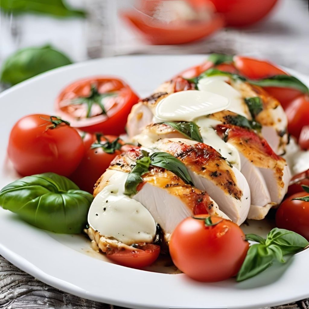 Caprese Stuffed Chicken recipe