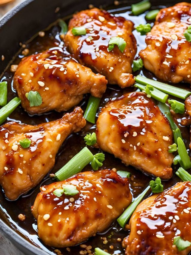 Honey Garlic Chicken