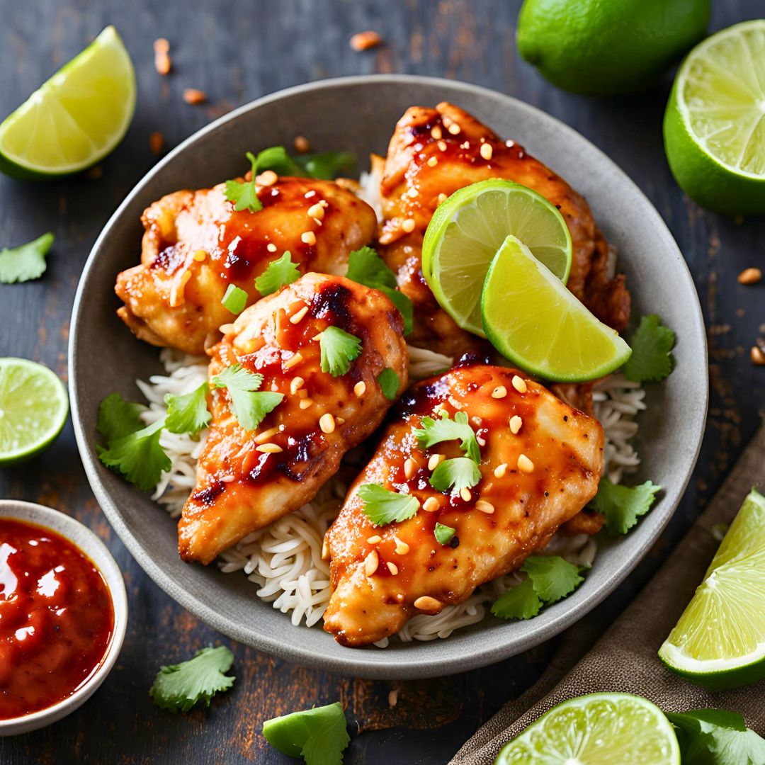 4-Ingredient Sweet Chili Lime Chicken