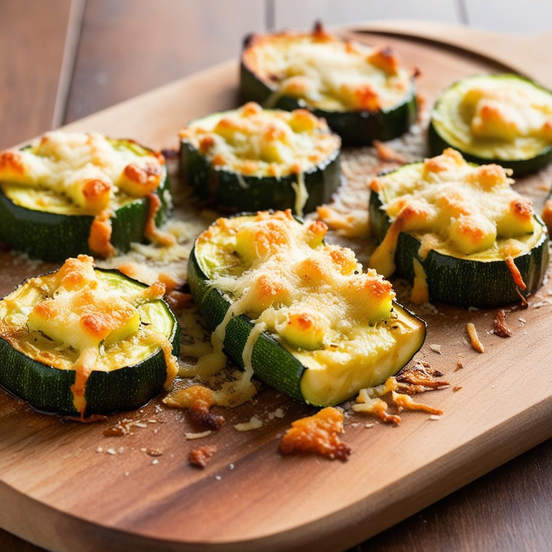 Baked Parmesan Zucchini