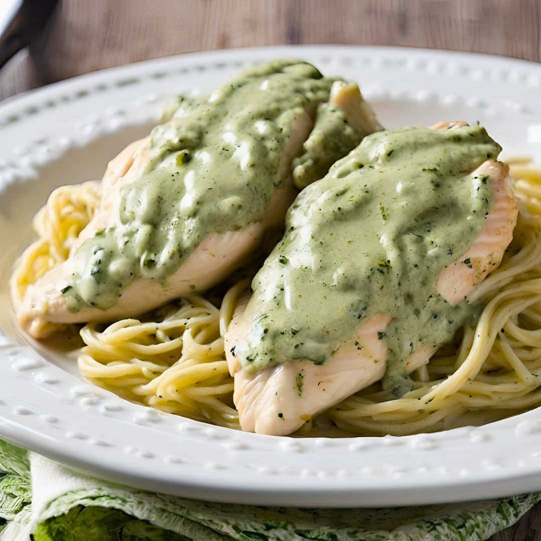 Creamy Pesto Chicken