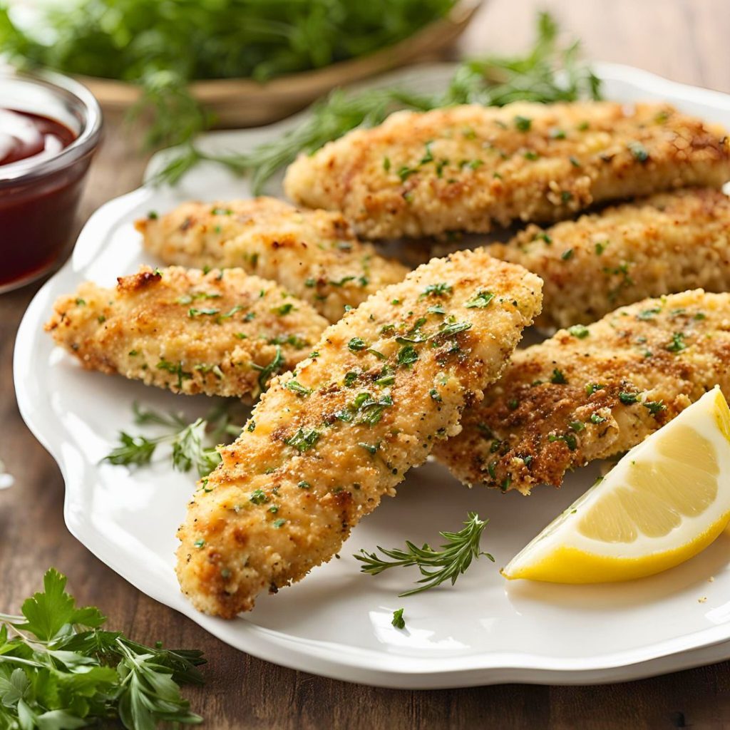 Herb-Crusted Chicken Tenders recipe