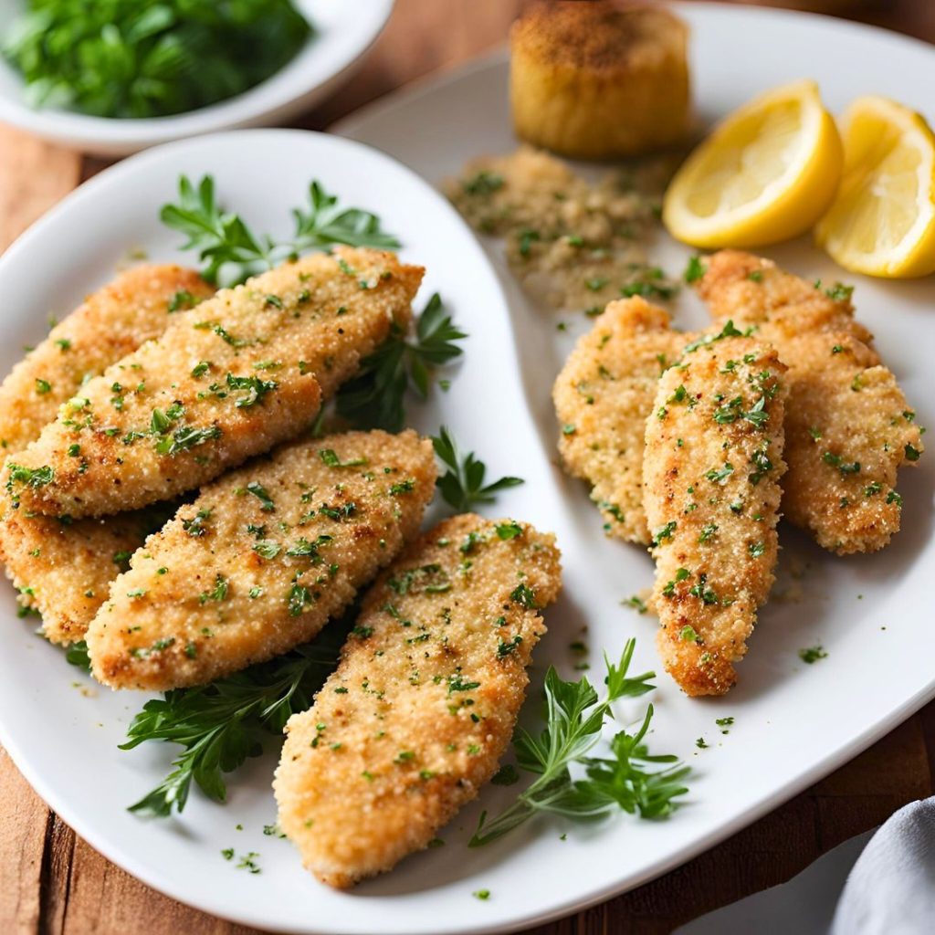 4-ingredient Herb-Crusted Chicken Tenders