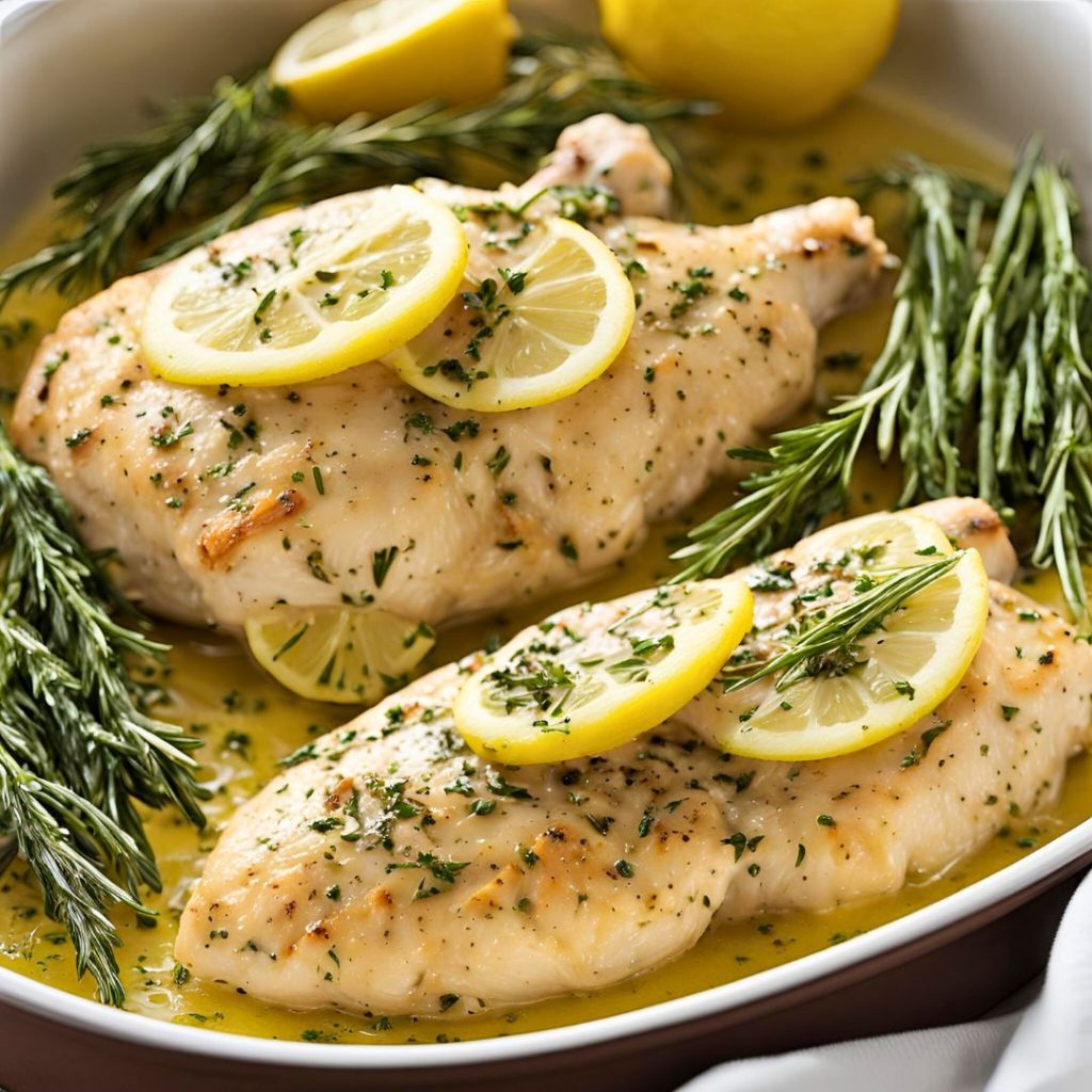 Lemon Herb Baked Chicken recipe