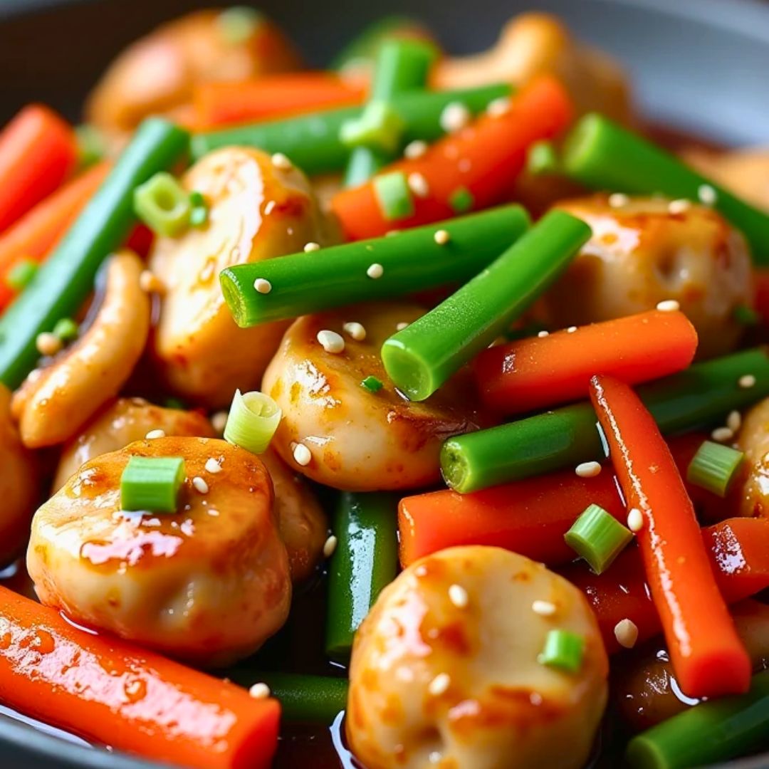 Moo Goo Gai Pan Chinese Stir Fry