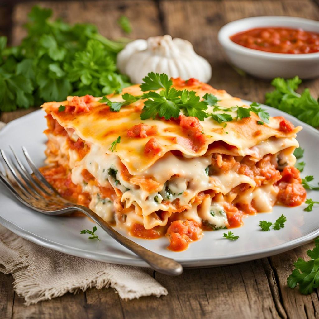 A tray of colorful chicken enchiladas smothered in red sauce and melted cheese, ready to serve.