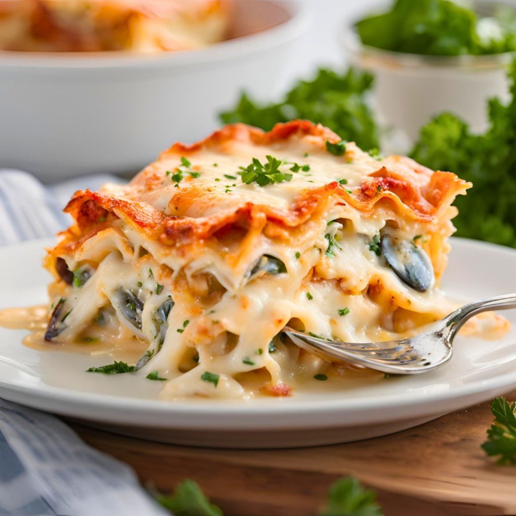 Seafood Lasagna Recipe