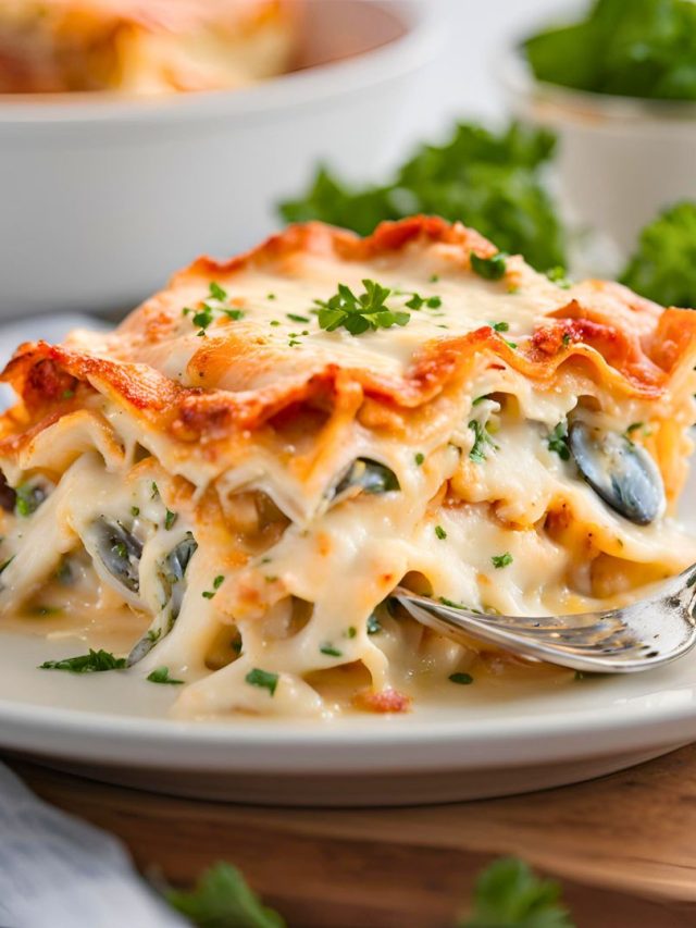 Seafood Lasagna Recipe