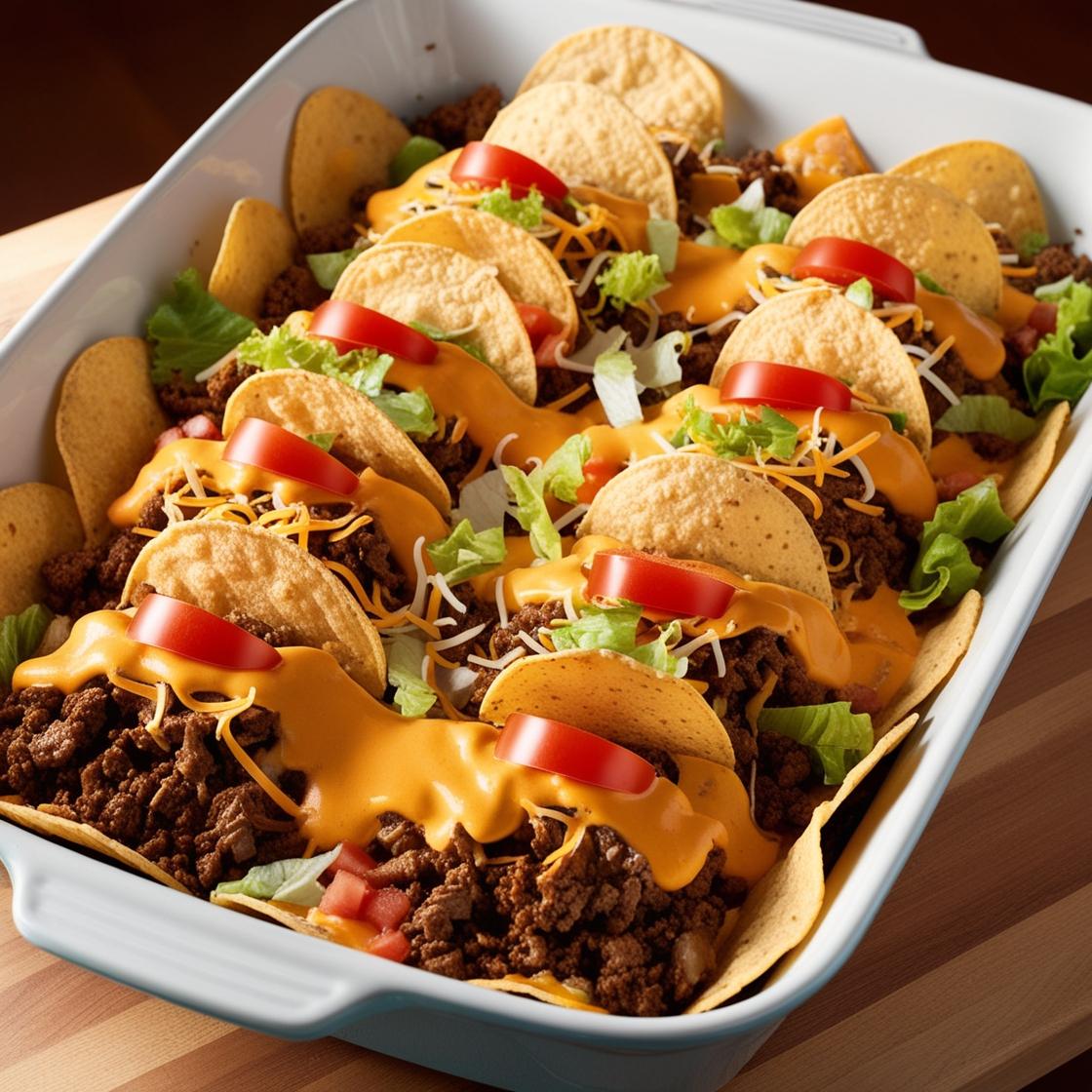 Walking Taco Casserole