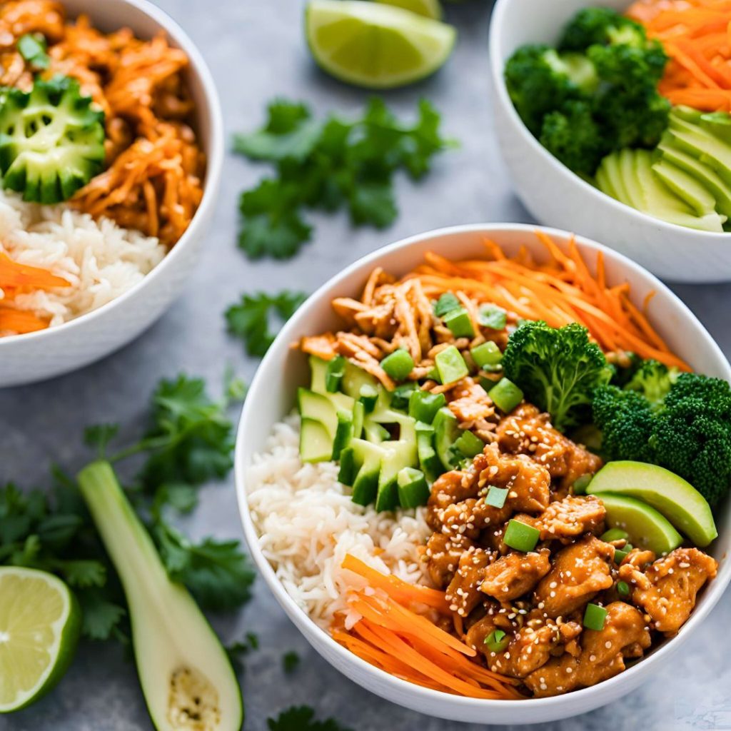 Bang Bang Chicken Bowls