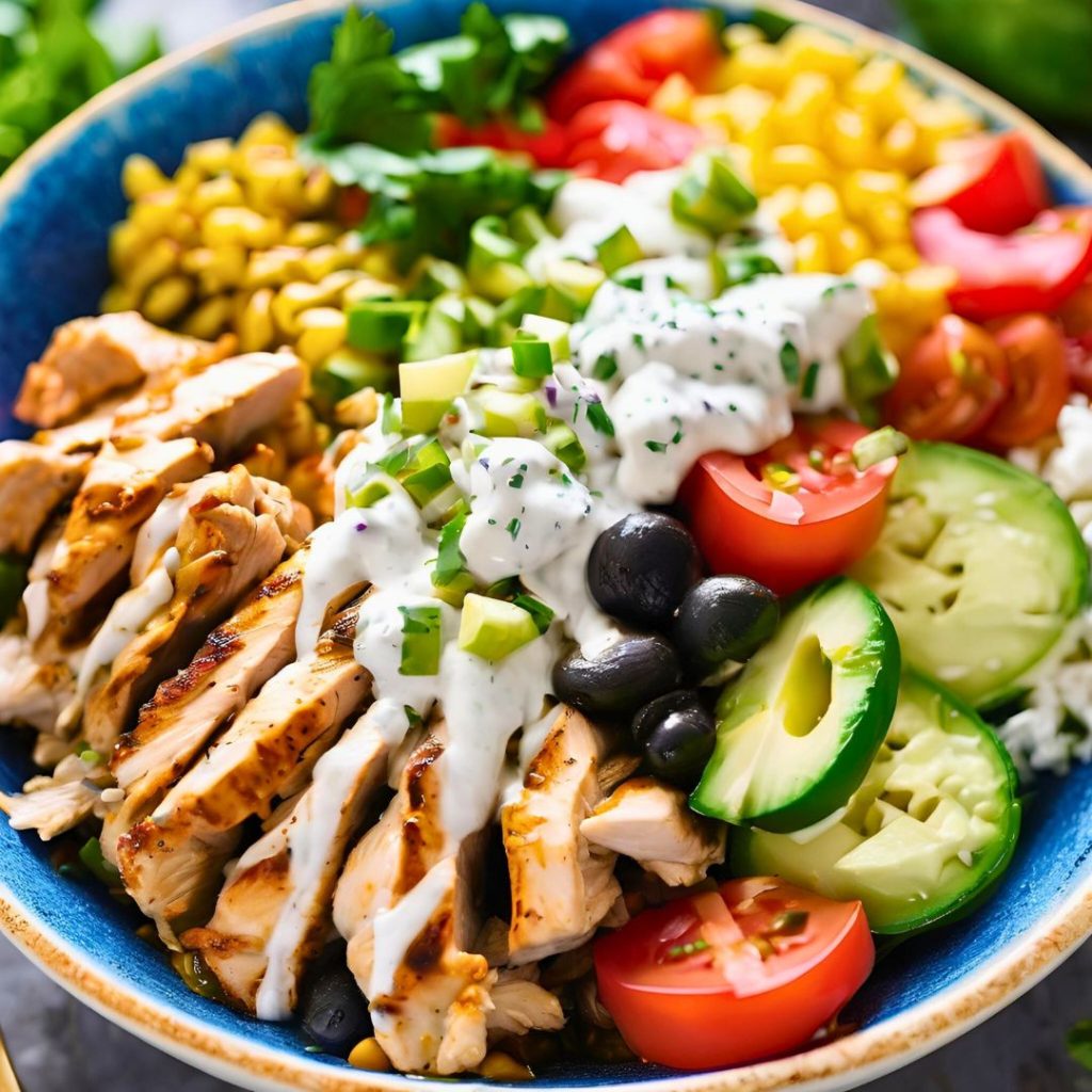 Chicken Gyro Bowls