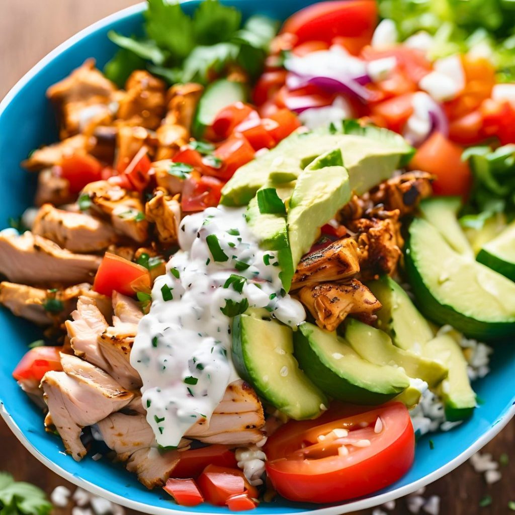 Chicken Gyro Bowls