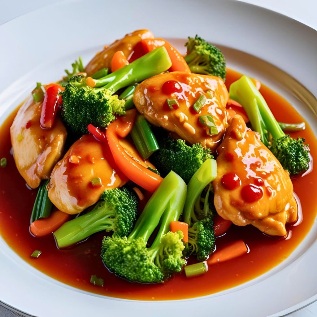 Chinese Chicken and Broccoli