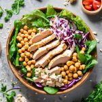 Protein-Packed Chickpea Chicken Salad