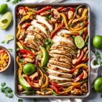 Sheet Pan Chicken Fajitas