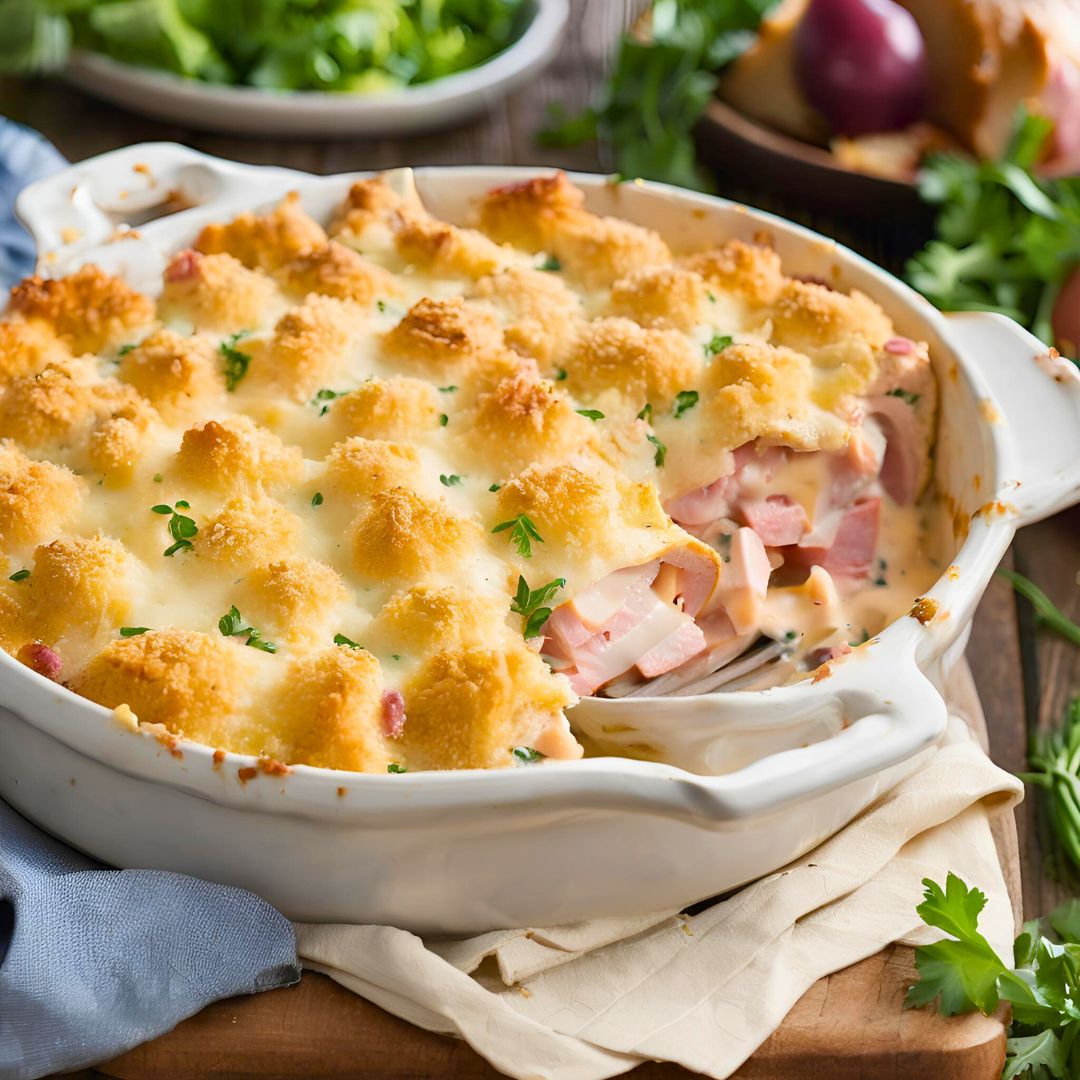 Chicken Cordon Bleu Casserole