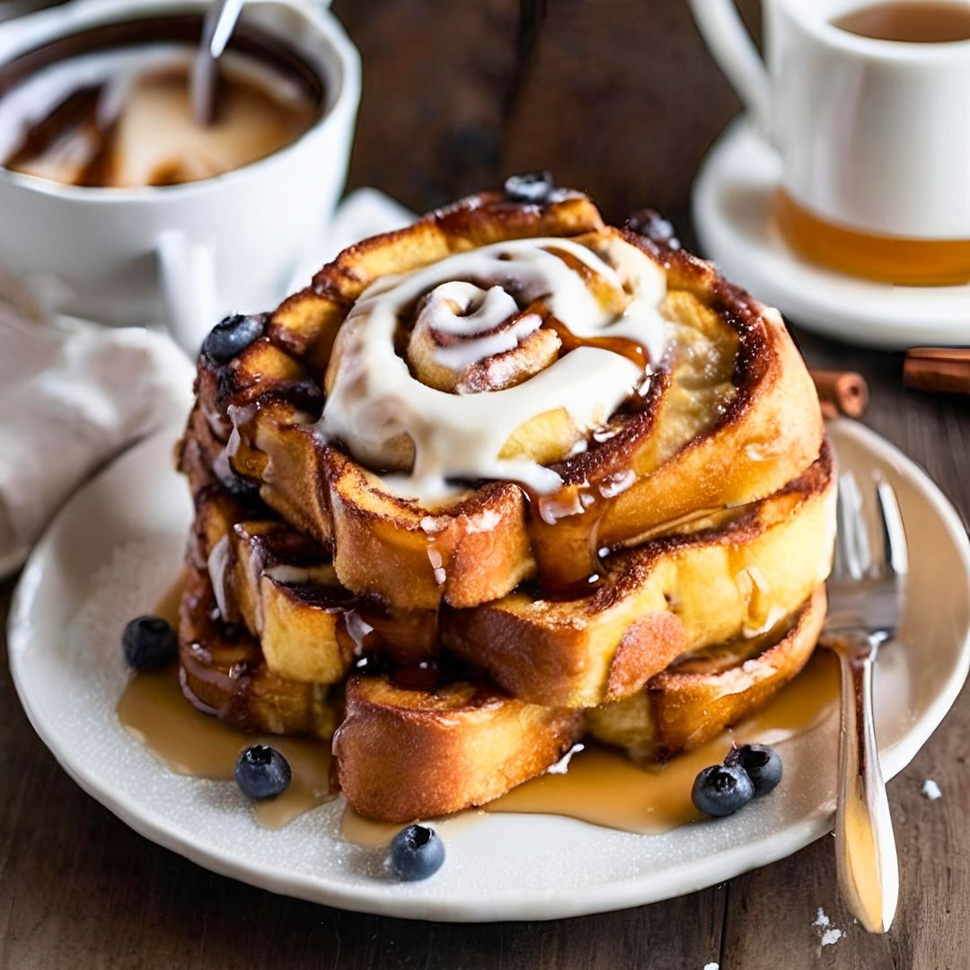 Cinnamon Roll French Toast