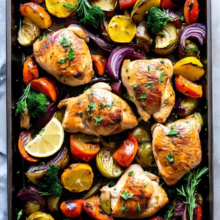 Greek Sheet Pan Chicken